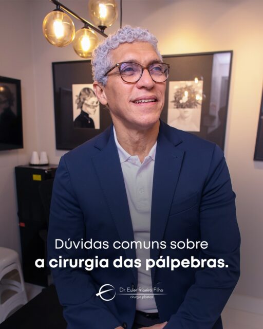 Existem dúvidas que são comuns e que ouço com frequencia. E quando falamos sobre a região dos olhos, o nível de cuidado precisa ser absoluto.

A cirurgia das pálpebras (blefaroplastia) é um dos procedimentos mais transformadores que realizamos, porque ela devolve a leveza ao seu rosto.

A informação transparente é o primeiro passo para um planejamento cirúrgico seguro e alinhado com as suas expectativas.

Dr. Euler Ribeiro Filho
CRM 4501/AM | RQE 1477
Cirurgião Plástico
