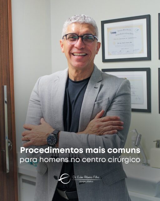 Hoje, estética é sinônimo de autoconfiança, qualidade de vida e até mesmo de um melhor posicionamento profissional.

Seja para eliminar o desconforto ou simplesmente apagar o aspecto de cansaço, a cirurgia plástica entrega soluções precisas e seguras.

Tem algum incômodo que afeta a sua segurança?

Dr. Euler Ribeiro Filho
CRM 4501/AM | RQE 1477
Cirurgião Plástico